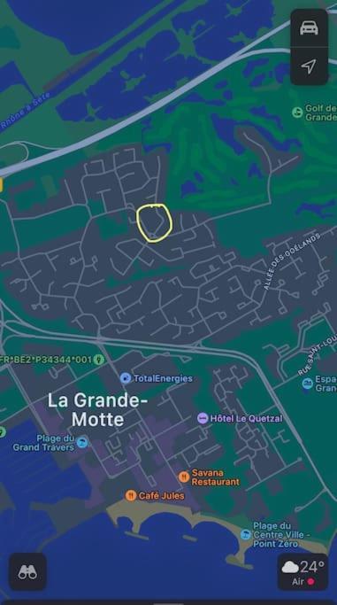 Magnifique Appartement Traversant Avec Vue Sur Le Golf La Grande Motte Bagian luar foto